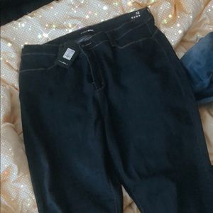 High rise skinny jeans